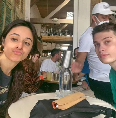 Camila Cabello with Nicholas Galitzine.